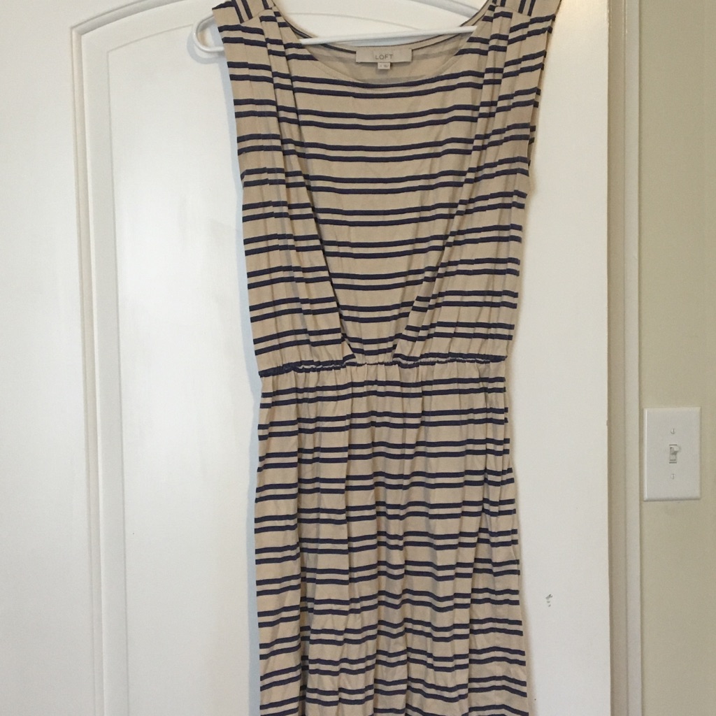 Loft Stripped Dress